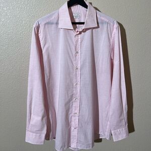 Luciano Barbera Light Pink Dress Shirt